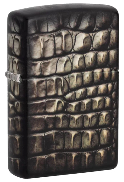 Zippo Alligator Skin Design