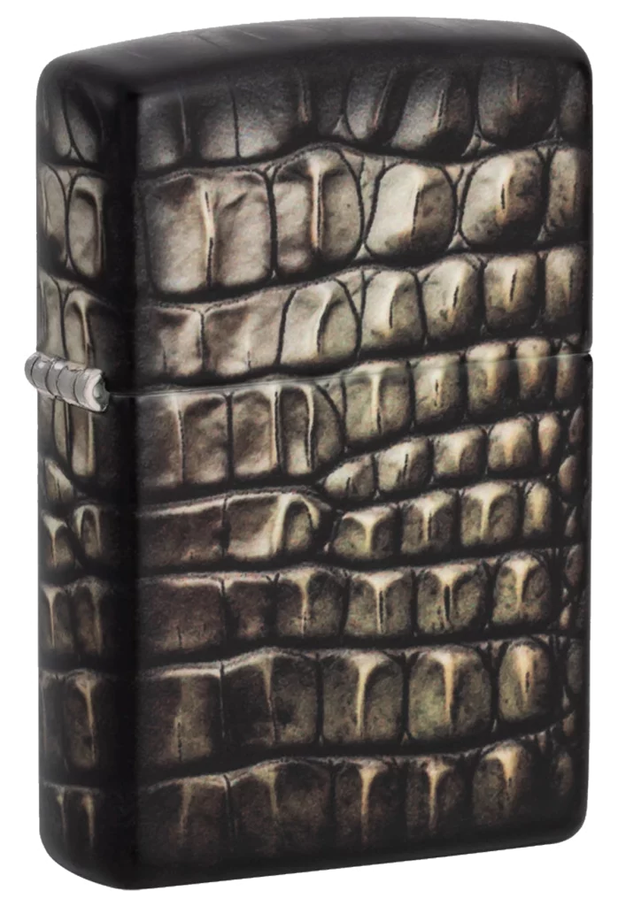 Zippo Alligator Skin Design