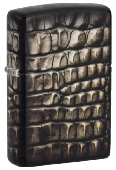 Zippo Alligator Skin Design