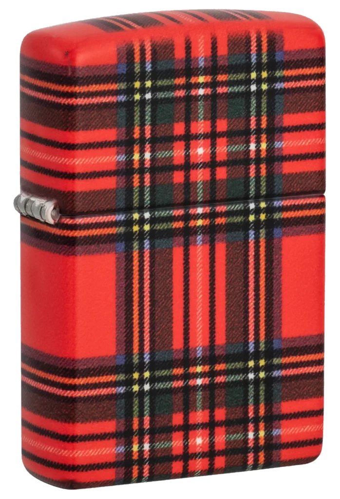 Zippo 49352 Red Plaid Design