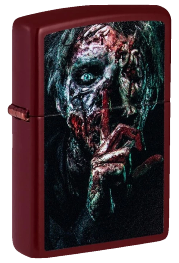 Zippo 46021 Quiet Zombie Design