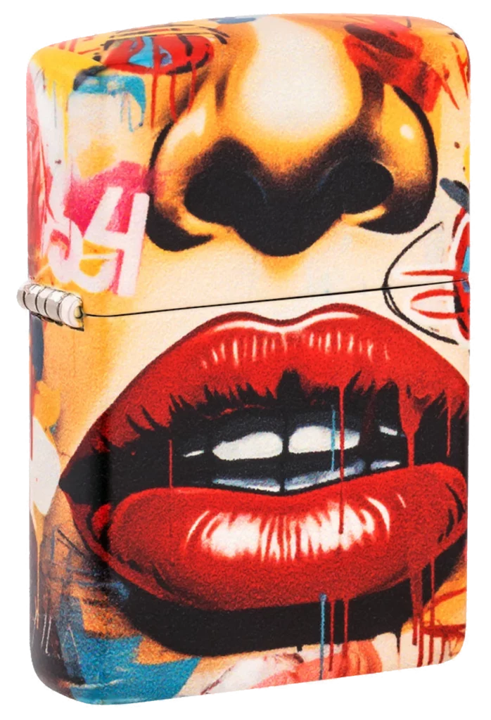 Zippo 49352 Street Art Face Design