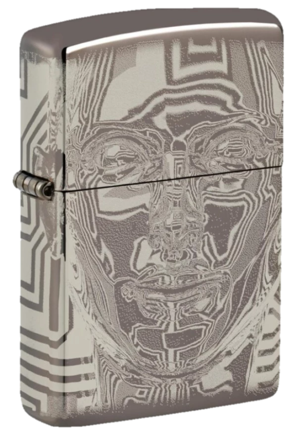Zippo 150 3D Metal Head Design