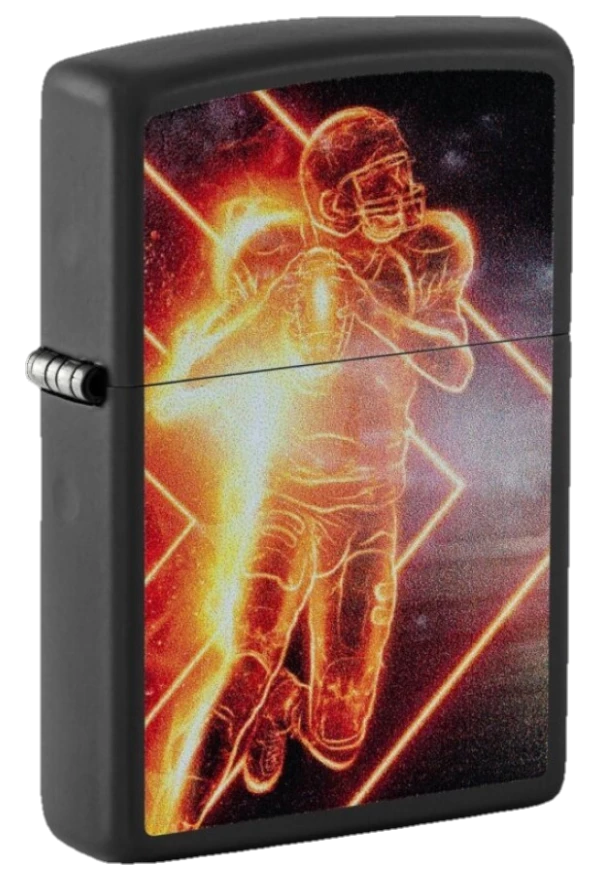 Zippo 218 Football Player Design