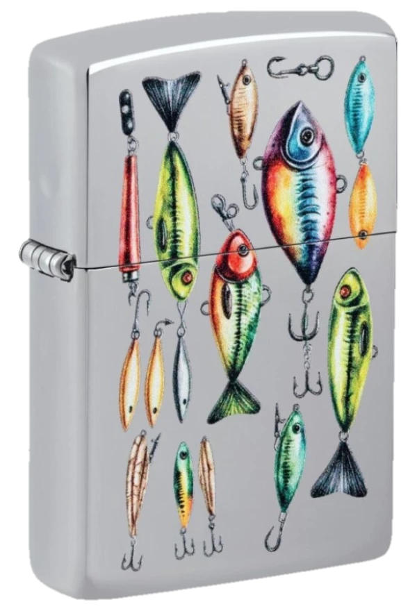 Zippo 250 Fishing Hooks Design