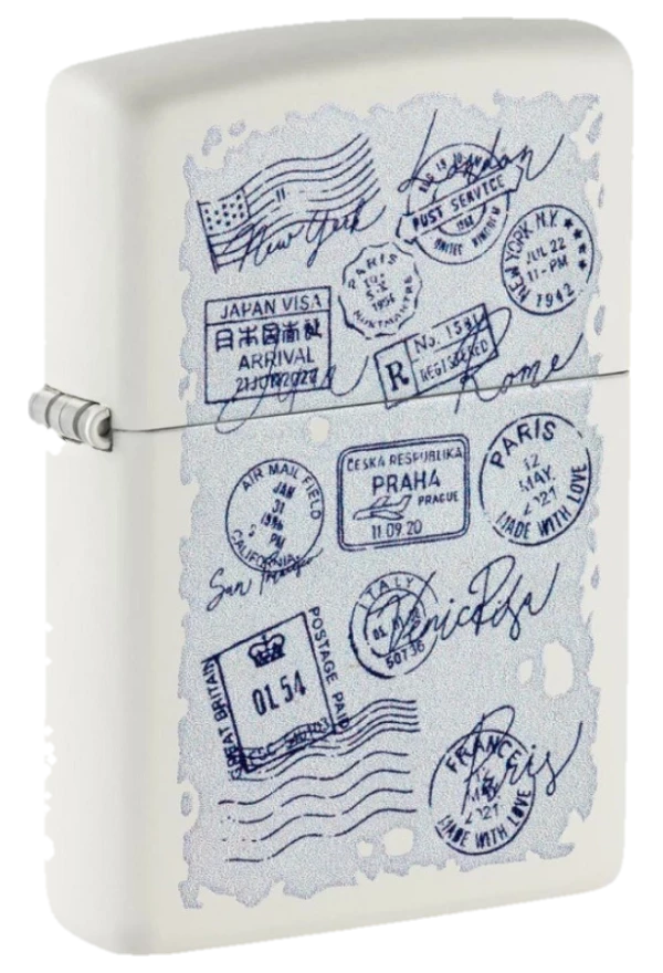 Zippo 214 Stamps Design