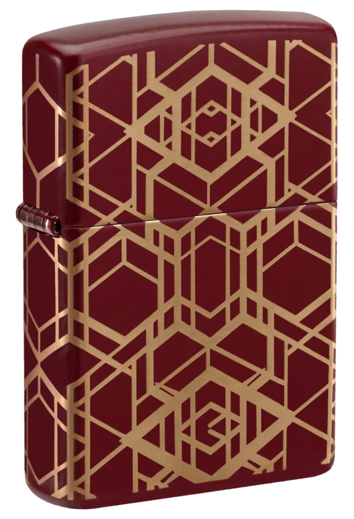 Zippo 46021 Grid Pattern Design