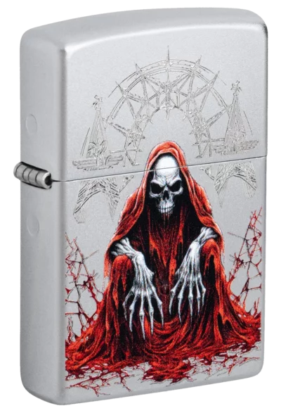 Zippo 205 Reaper Skull Design