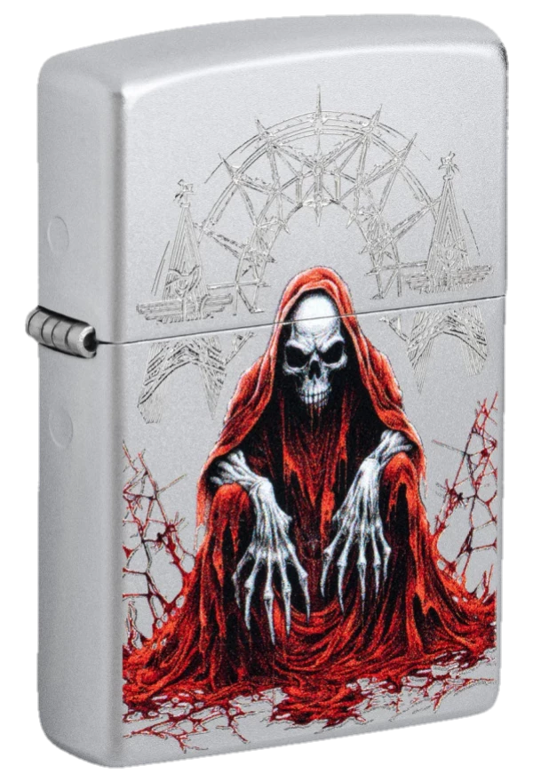 Zippo 205 Reaper Skull Design