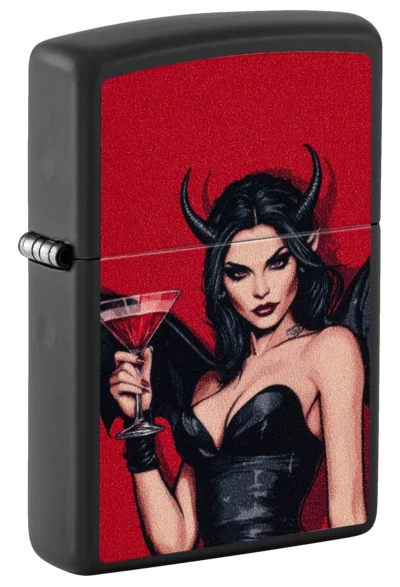 Zippo 218 Devil Vampire Design