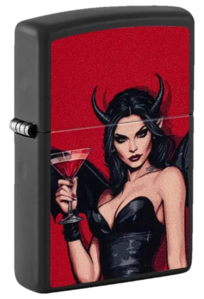 Zippo 218 Devil Vampire Design