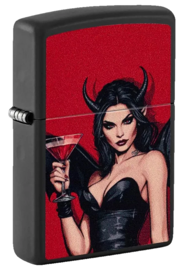 Zippo 218 Devil Vampire Design