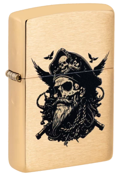 Zippo 204B Pirate Skull Design