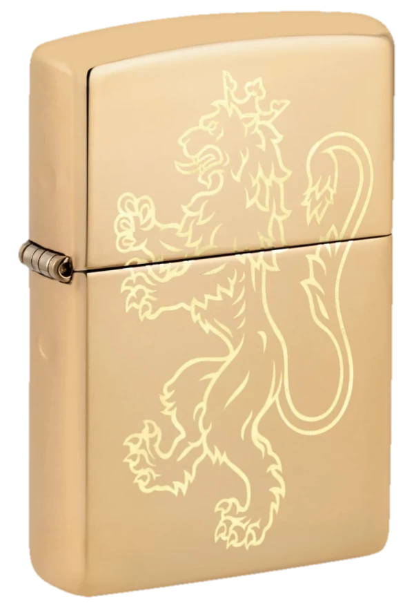 Zippo 254B Medieval Lion Design