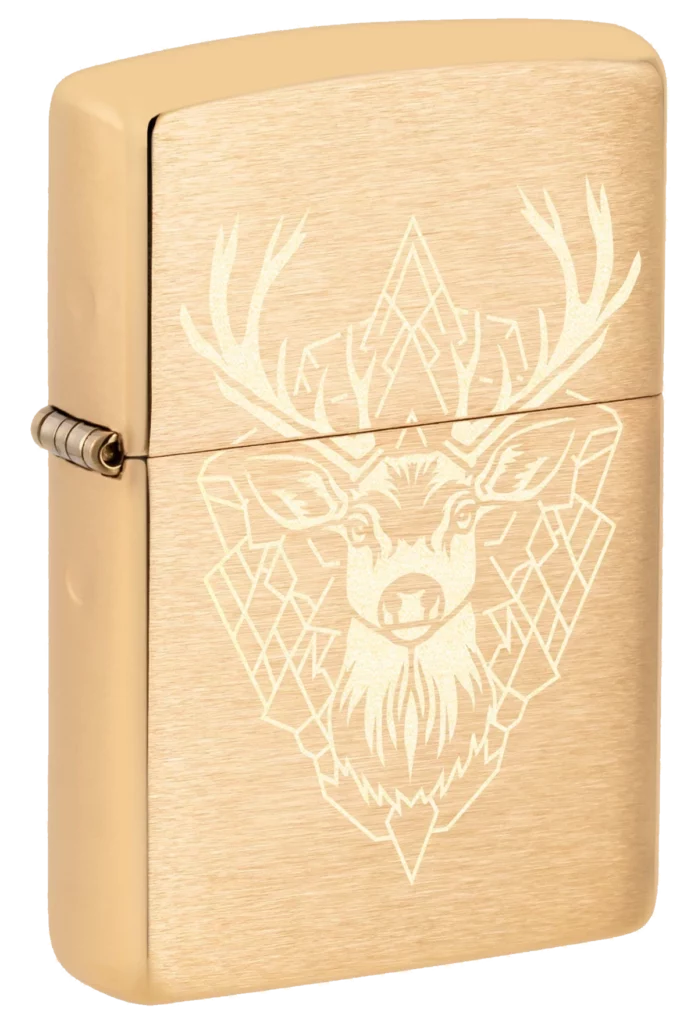 Zippo 204B Fantasy Deer Design