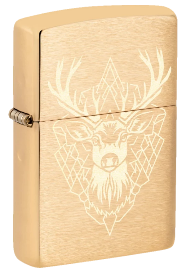 Zippo 204B Fantasy Deer Design