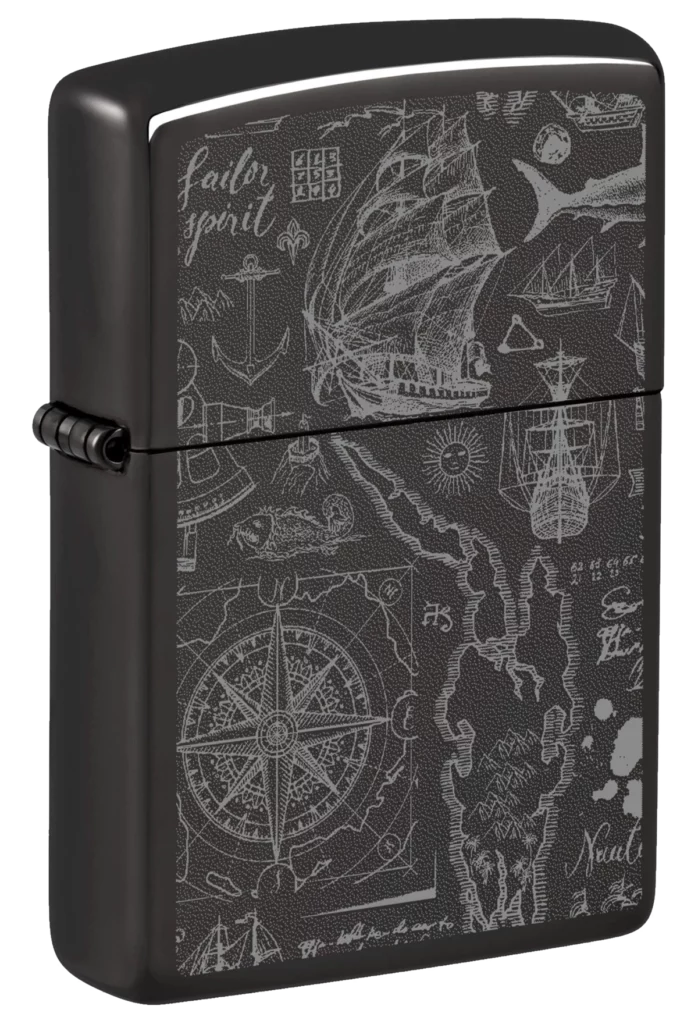 Zippo 24756 Nautical Pattern