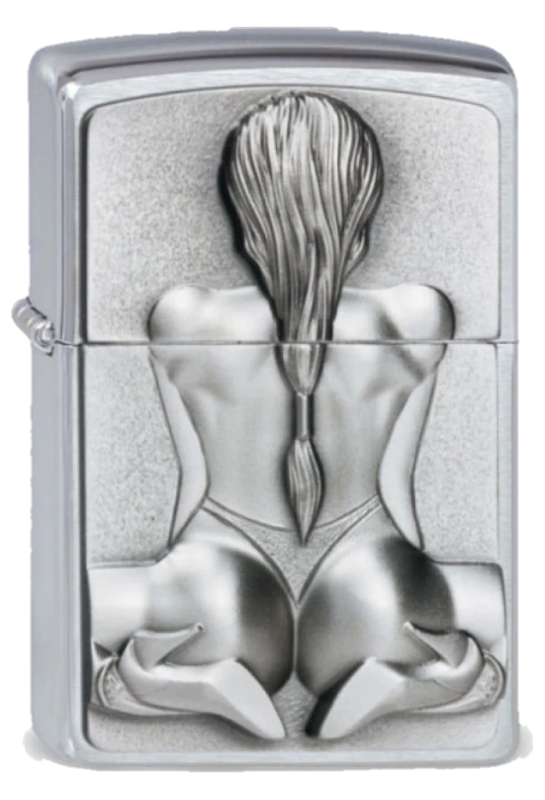Zippo Kneeling Girl