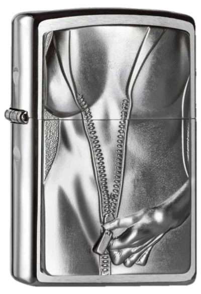 Zippo Zipper Girl