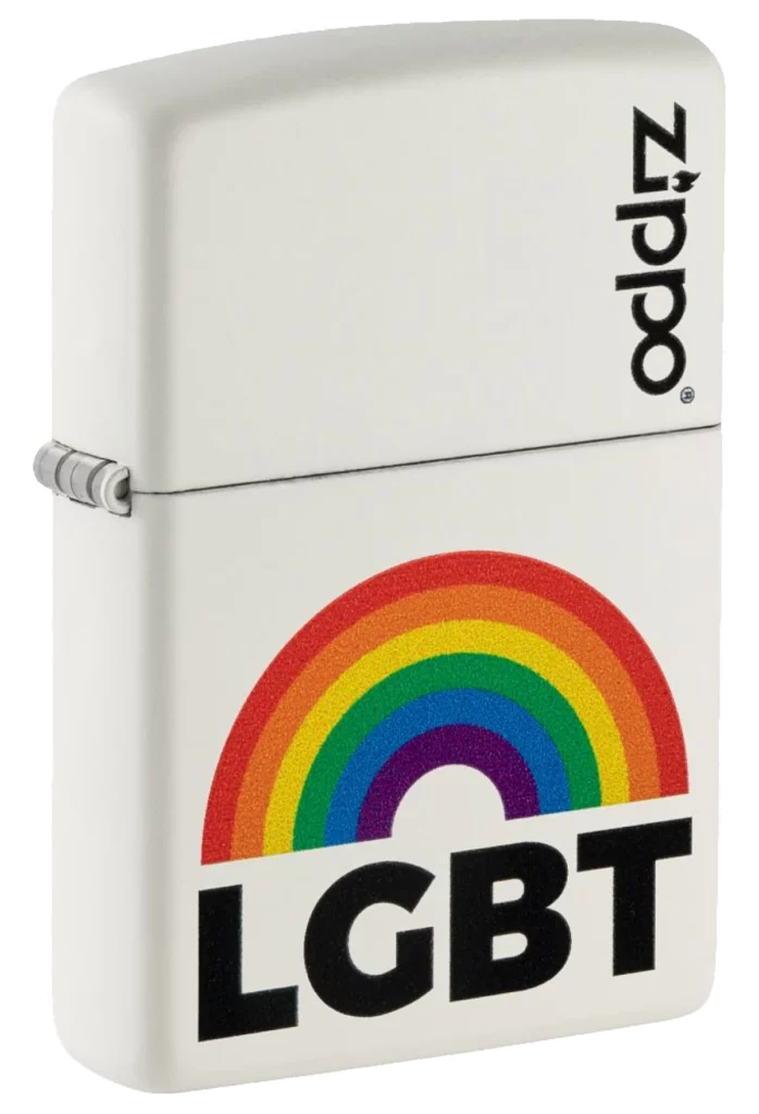 Zippo Rainbow Design
