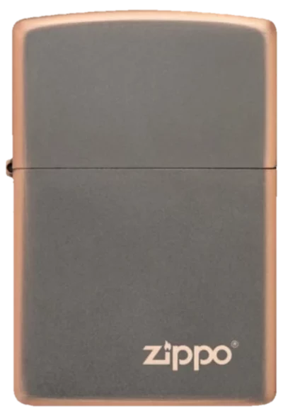 Zippo Rustic Bronze Zippo Logo