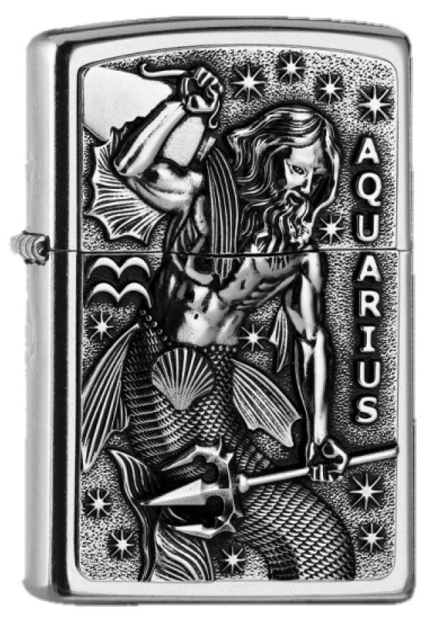 Zippo Sternzeichen Wassermann