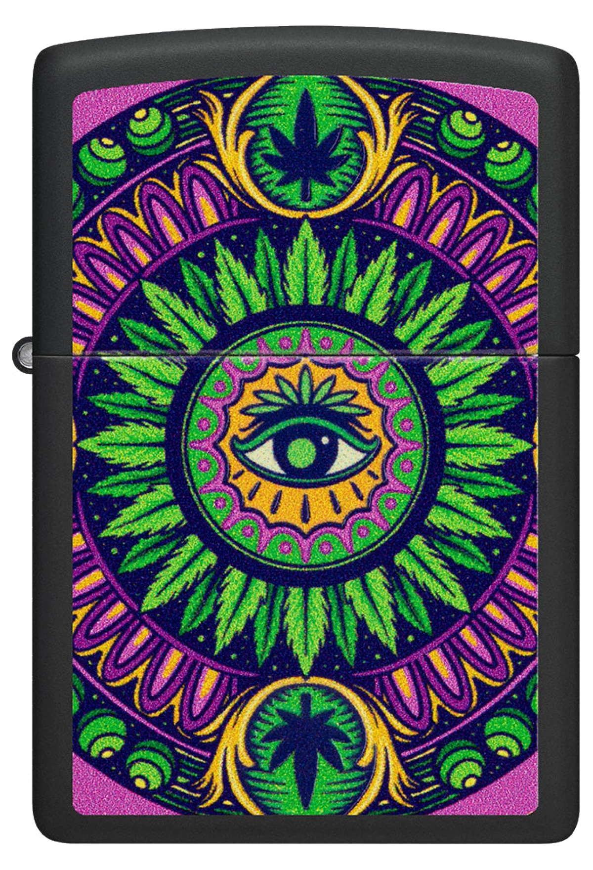 Zippo Cannabis Pattern - immagine 2