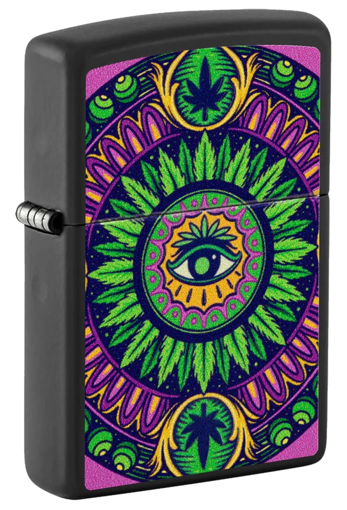Zippo Cannabis Pattern