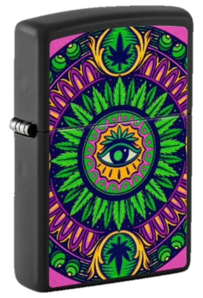 Zippo Cannabis Pattern