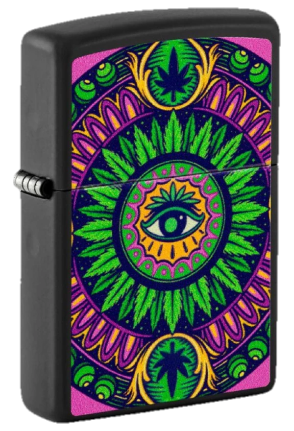 Zippo Cannabis Pattern