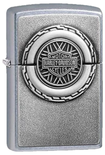 Zippo Harley-Davidson Spoked Wheel Emblem