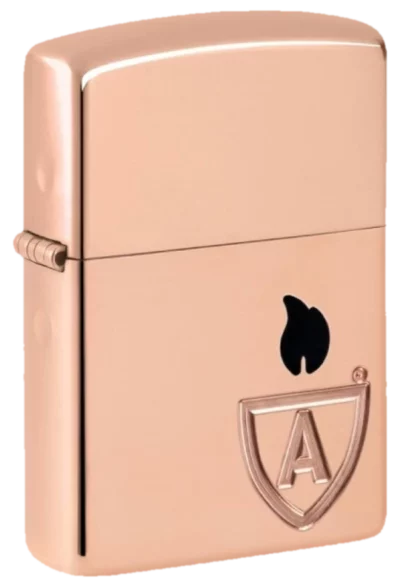 Zippo Armor Copper Shield Emblem