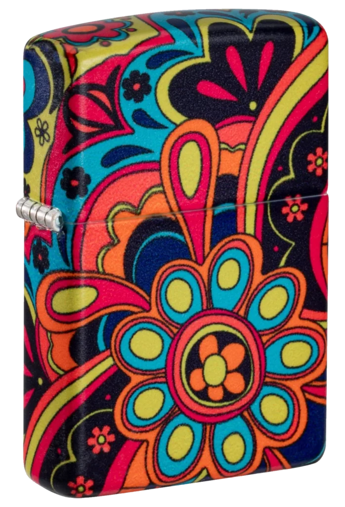 Zippo 49352 Flower Power Design