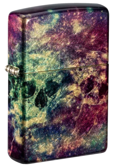 Zippo 48458 Galaxy Skull Design