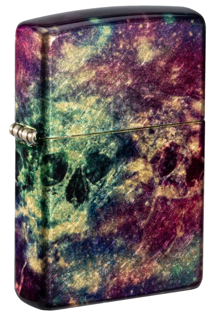 Zippo 48458 Galaxy Skull Design