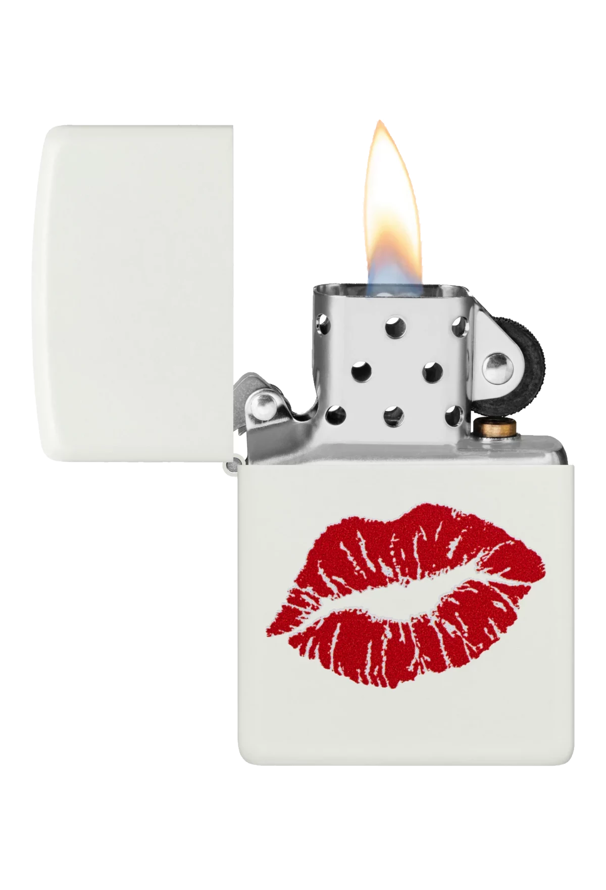 Zippo 214 Red Lips Kiss Design – Image 3