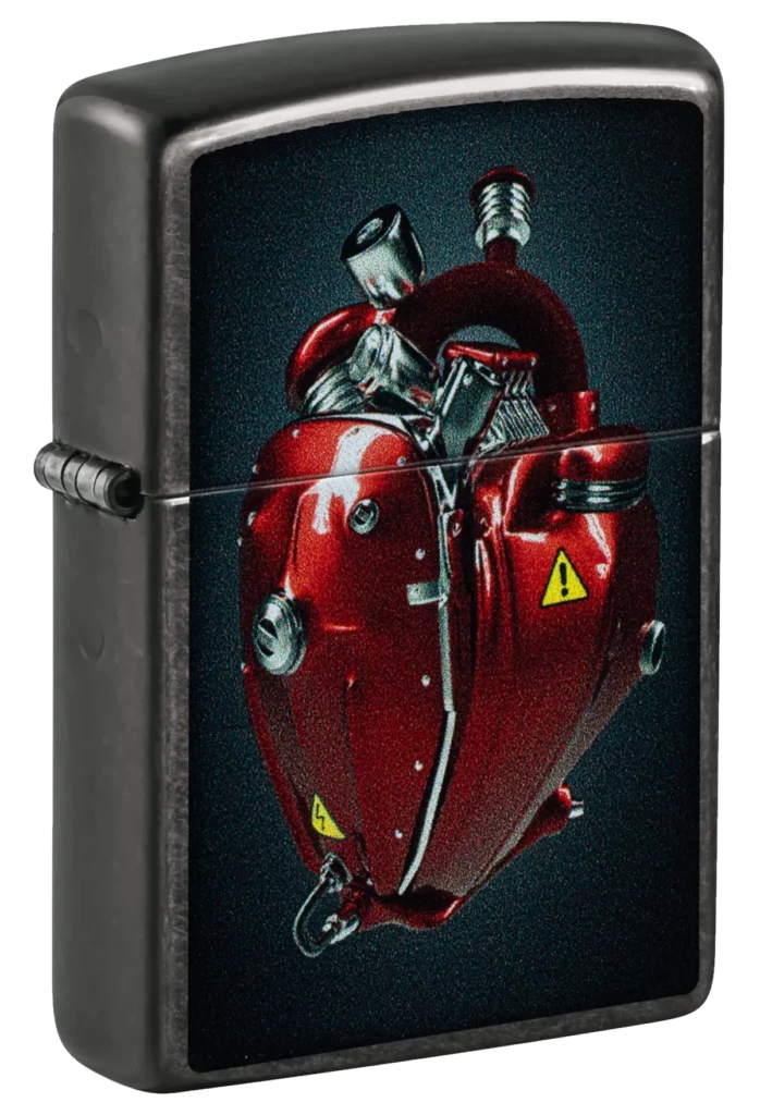 Zippo 28378 Heart Engine Design