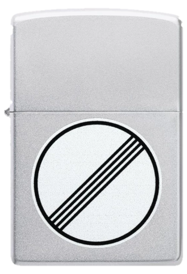 Zippo AutoBahn Sign Design