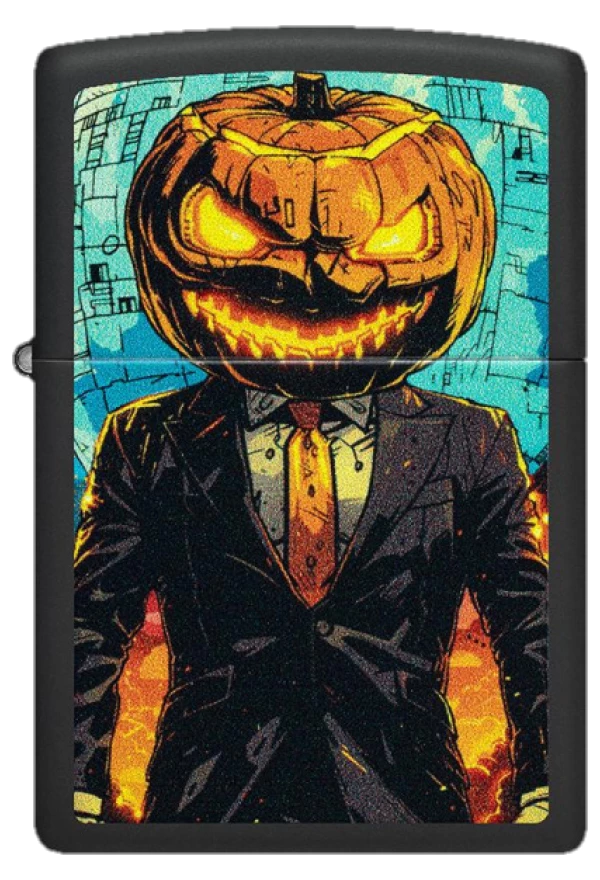 Zippo Mister Pumpkin Design