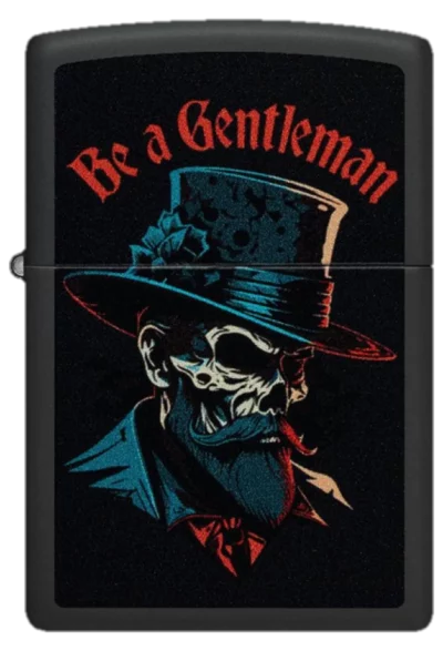 Zippo Be A Gentleman Design