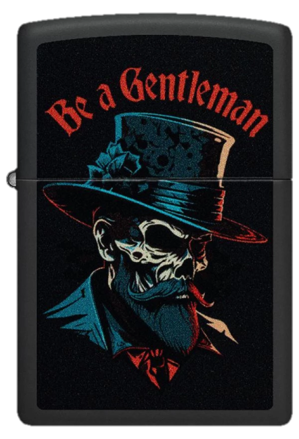 Zippo Be A Gentleman Design