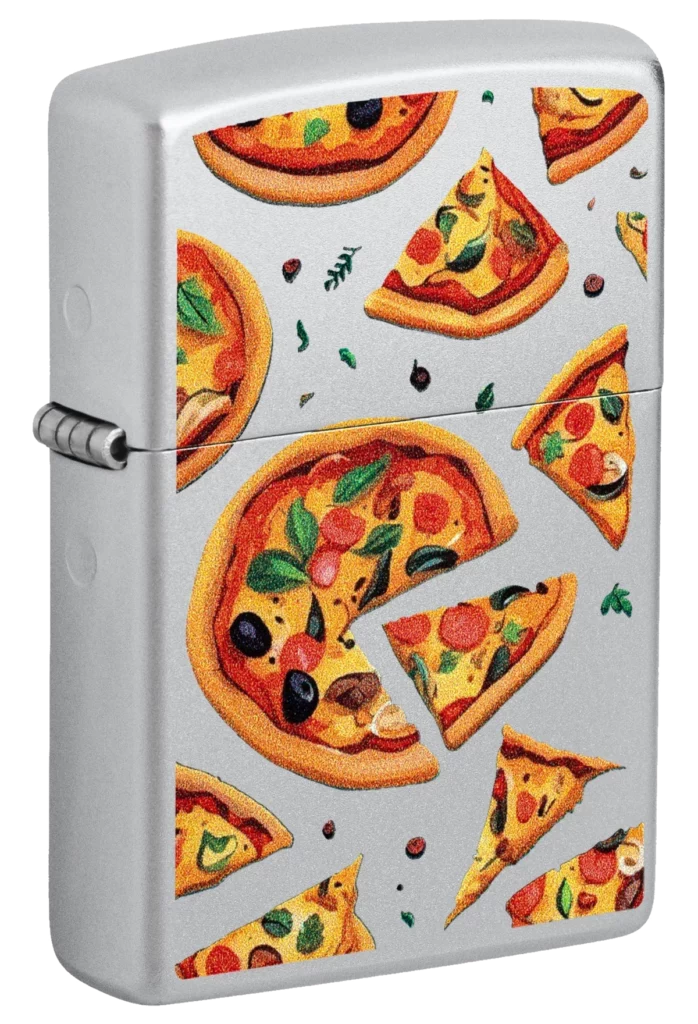 Zippo 205 Pizza Design