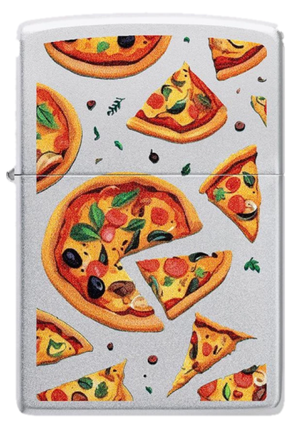 Zippo 205 Pizza Design