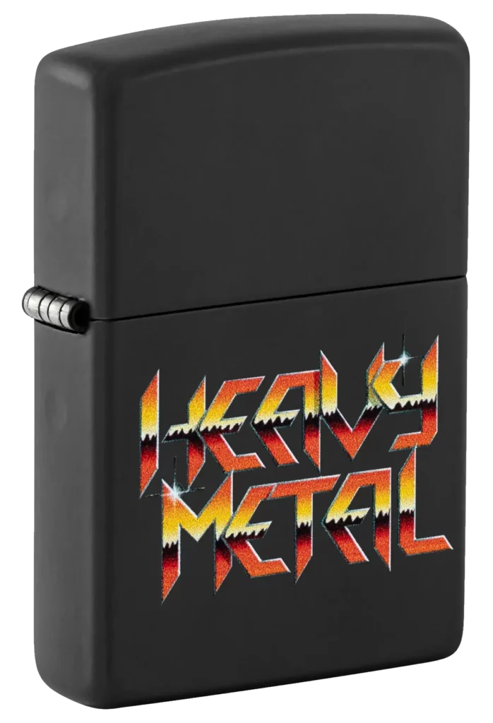 Zippo 218 Heavy Metal Design