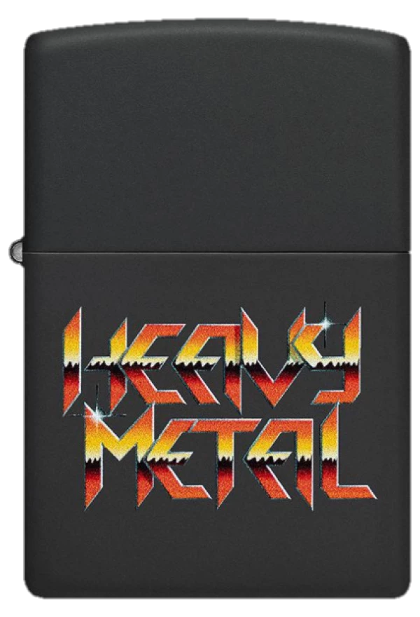 Zippo 218 Heavy Metal Design