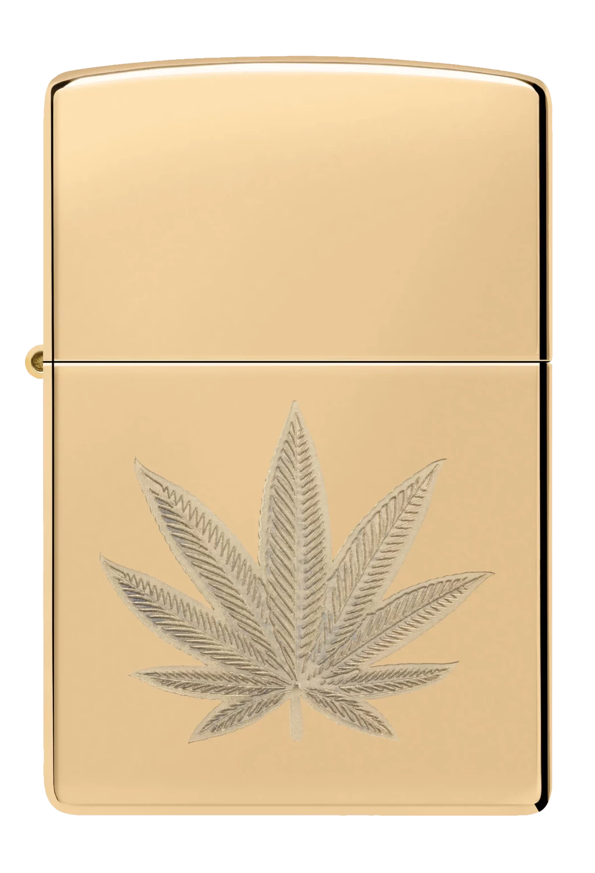 Zippo 254B Cannabis Leaf Design – Image 2