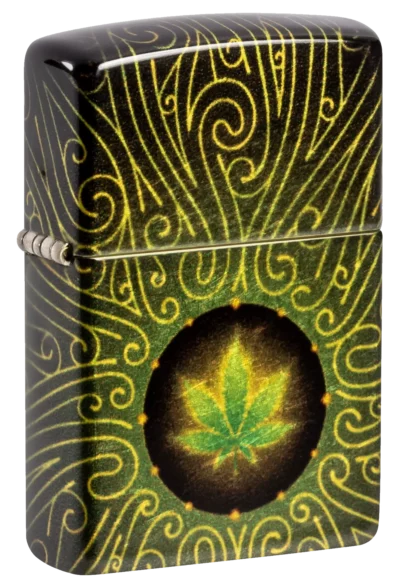 Zippo 49477 Cannabis Design