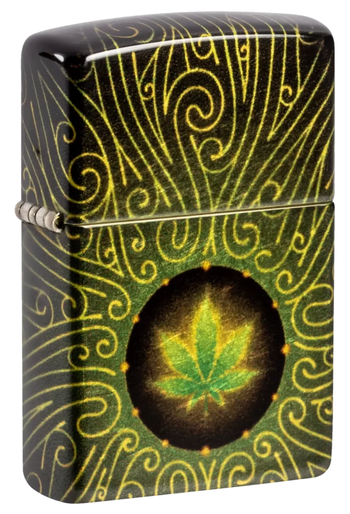 Zippo 49477 Cannabis Design