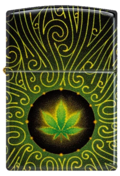 Zippo 49477 Cannabis Design