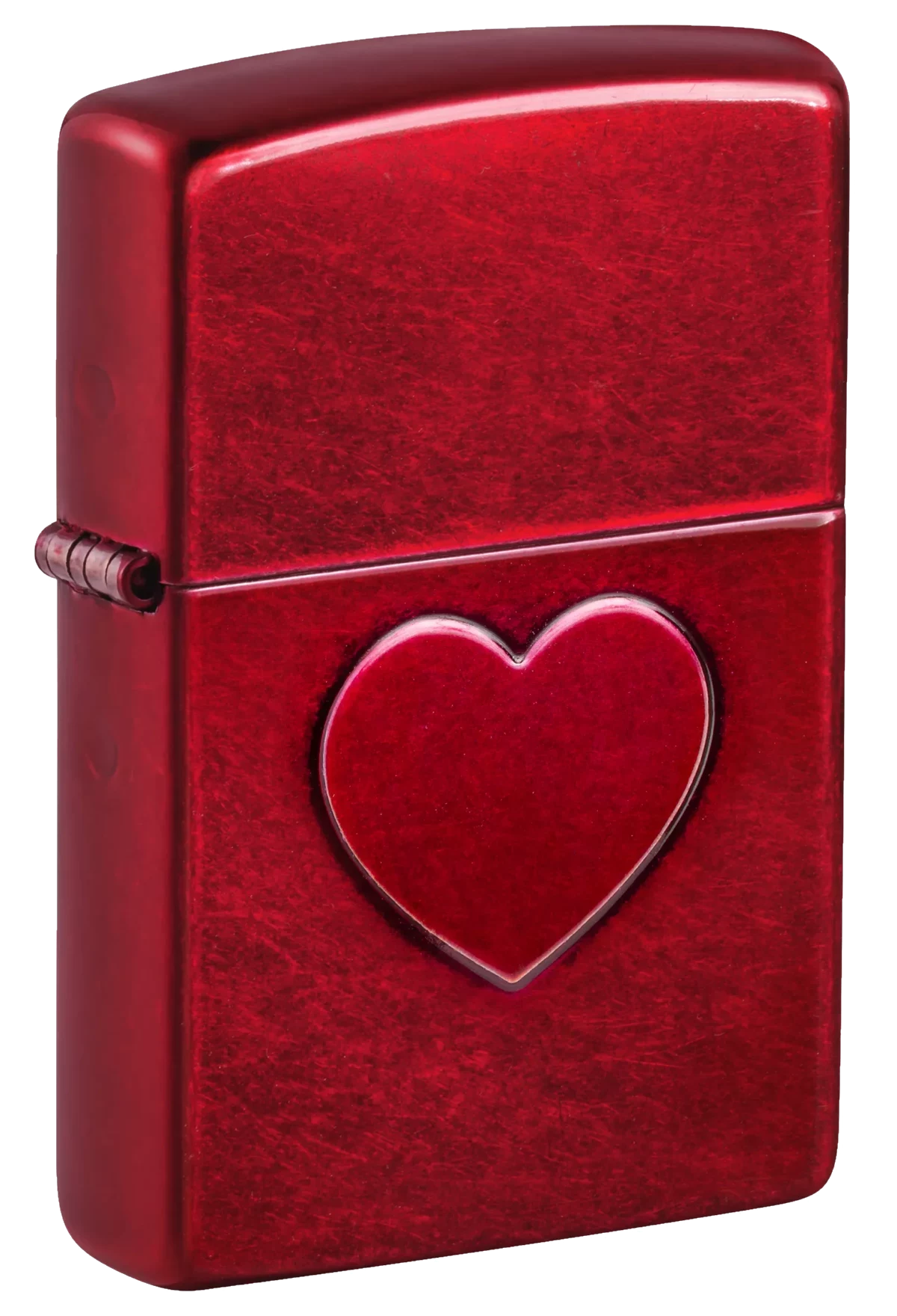 Zippo Stamped Heart Design